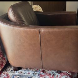 Leather  Arm Chair