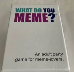 “What Do You Meme?" - Adult Party Game