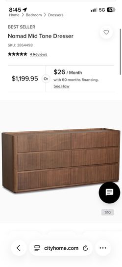 City Furniture Nomad Mid Dresser
