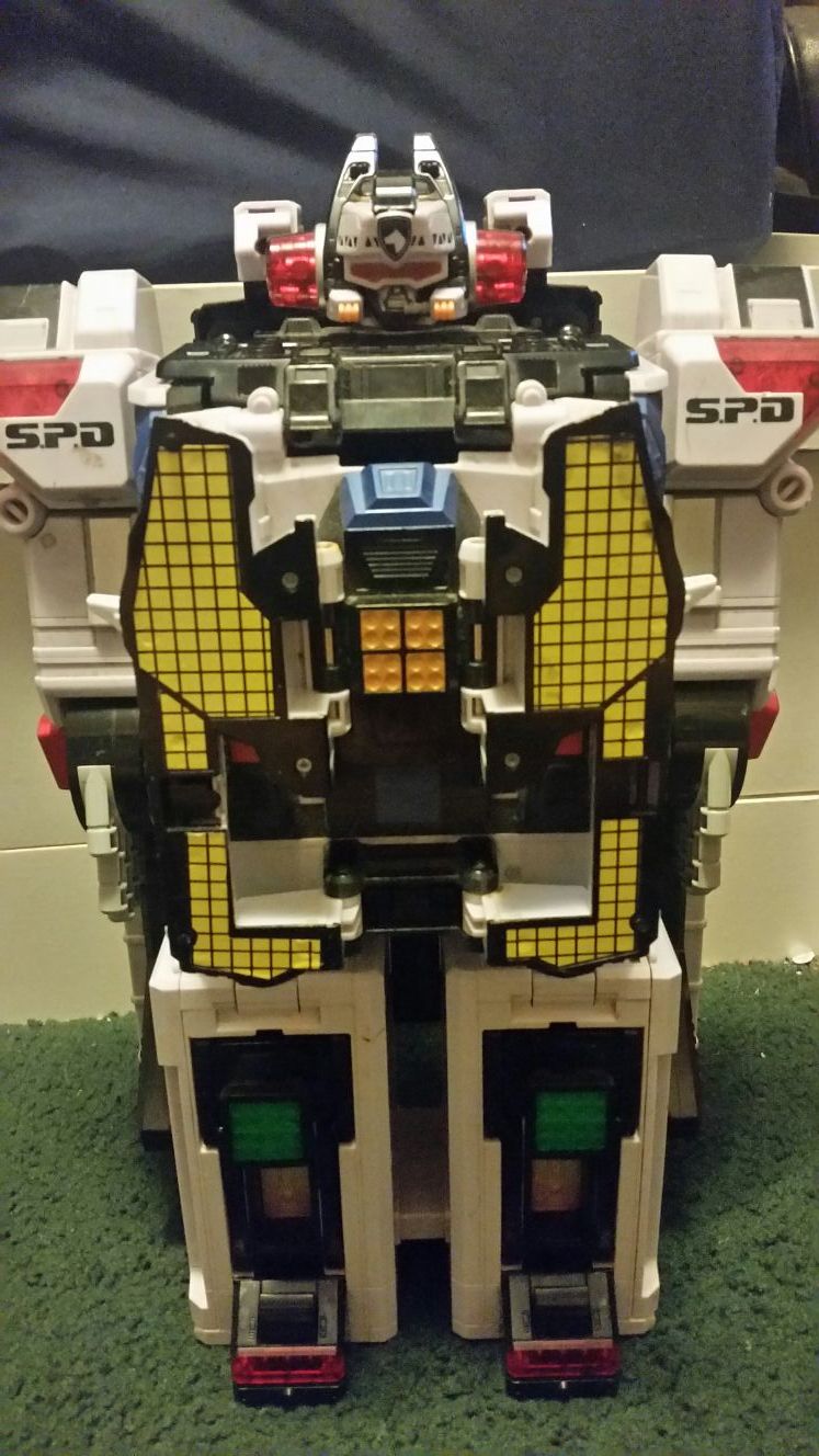Power rangers SPD command center megazord
