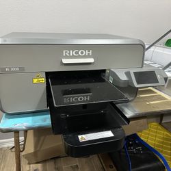 Ricoh Ri 3000 (Anajet) Direct To Garment Industrial Printer