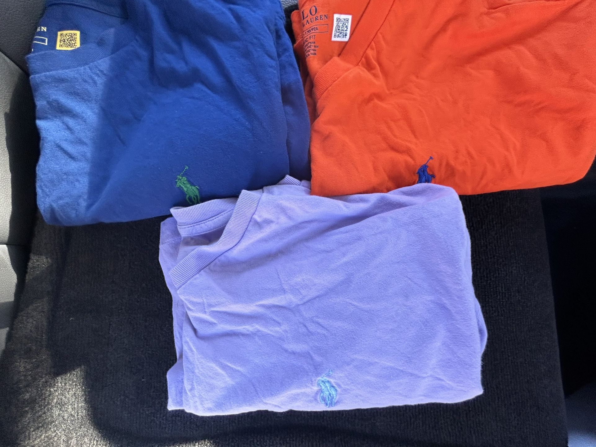 Small + Medium Polo T shirts