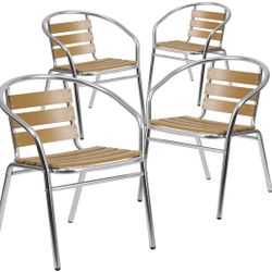 Outdoor Patio Chairs (Set Of 4)