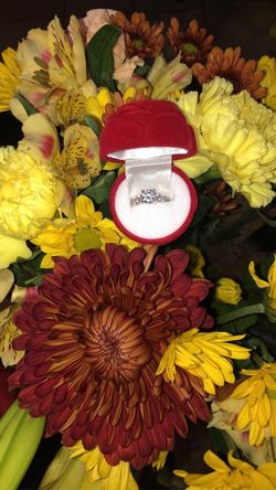 14k White Gold Ring