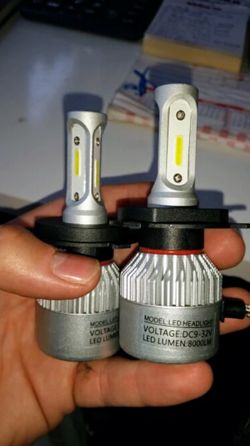 2 pcs LED Car Headlights, Fogs, or Daytime (White 6500k, 8000 Lumens) *6 Months Warranty*