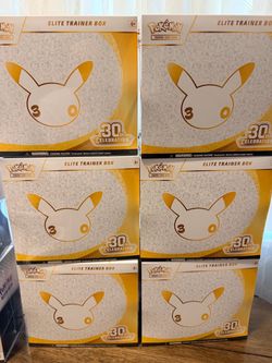 Pokemon 30th Anniversary Celebration Elite Trainer Box ETB
