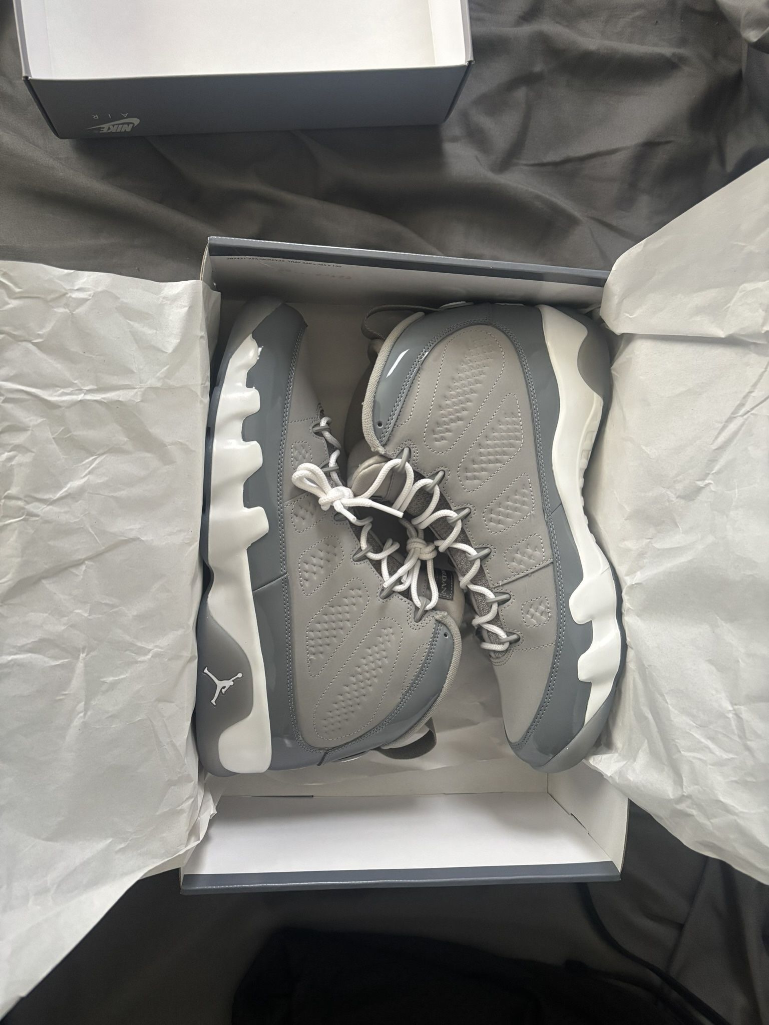 Jordan 9, Cool Grey , Men’s Size 12