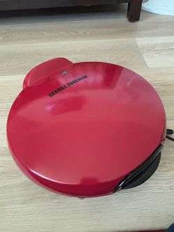 Brand new! George Foreman 10 inch George Foreman  Electric Quesadilla Maker, Red, GFQ001