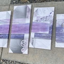  five-panel canvas art set 