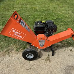 Super handy wood chipper