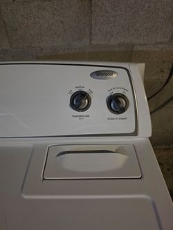 ​LG Front Load Washer & Whirlpool Electric Dryer Set