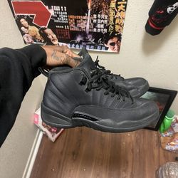 Air Jordan 12 Retro Winterized (Triple Black)