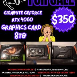 GIGABYTE GeForce RTX 4060 GRAPHICS CARD