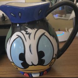 Limited Edition Art Of Disney Donald Duck  Water Pitcher (price comp within)