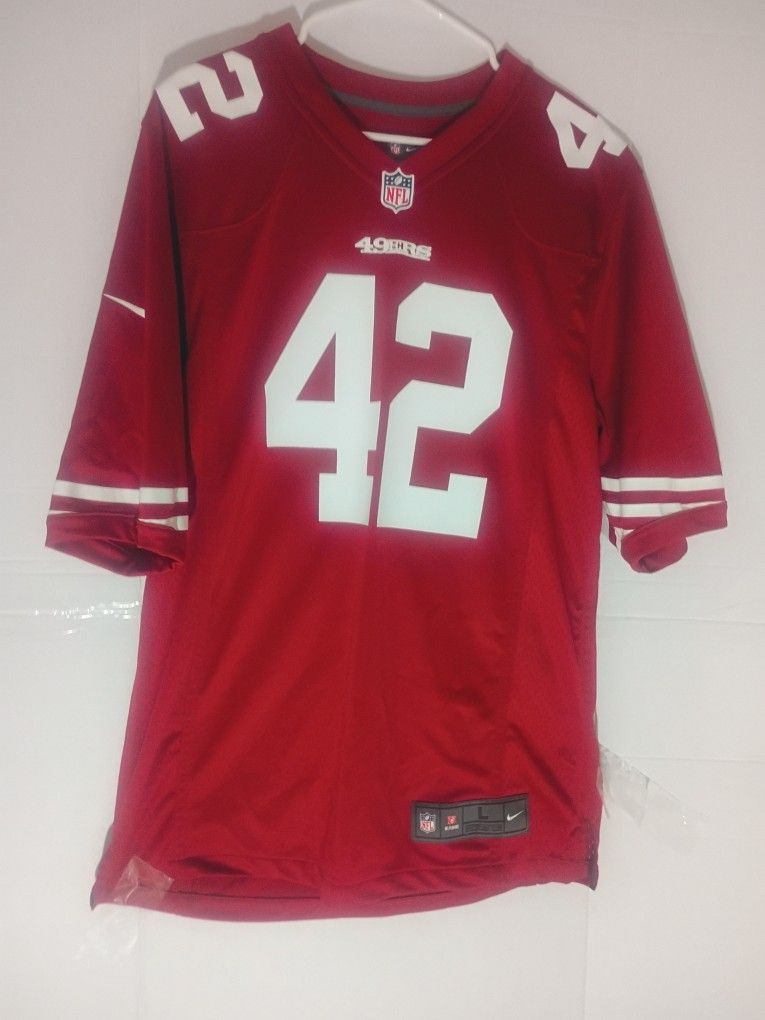 Ronnie Lott Nike On Field NFL Players Jersey Size Large