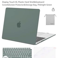 MOSISO Compatible with MacBook Air 13 inch Case 2022, 2021-2018 Release A2337 M1 A2179 A1932 Retina Display Touch ID, Plastic Hard Shell&Keyboard Cove