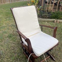 Rocking Chair With Cushion