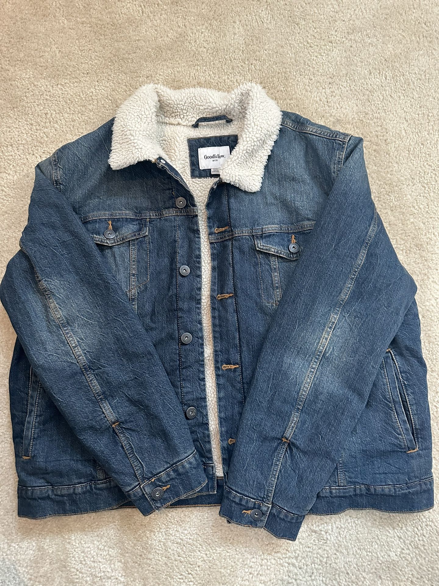 Jean Jacket (Sherpa Lined)