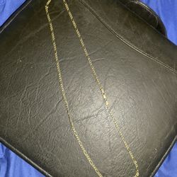 14k Gold Figaro Chain 