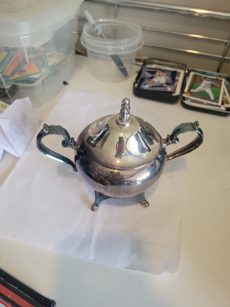 Vintage Silver plated suger Dish