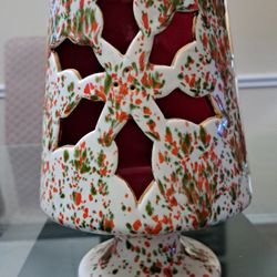 Vintage Christmas Candle Holder