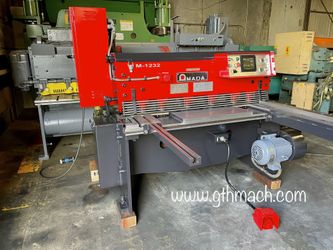 Amada M-1232 Shear 4ft x 1/8” Mild Steel Capacity Power Backgauge