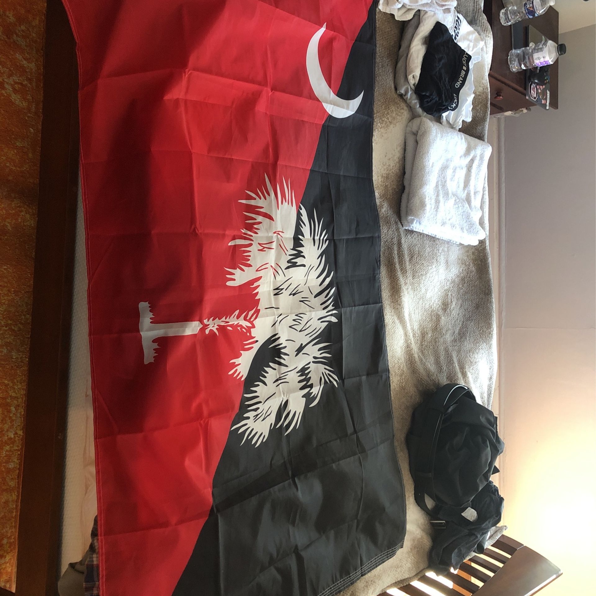 Flag and Poster