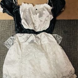 Sexy maid Halloween Costume Size 6