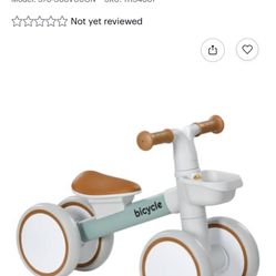 Toddler Bike // Ride On