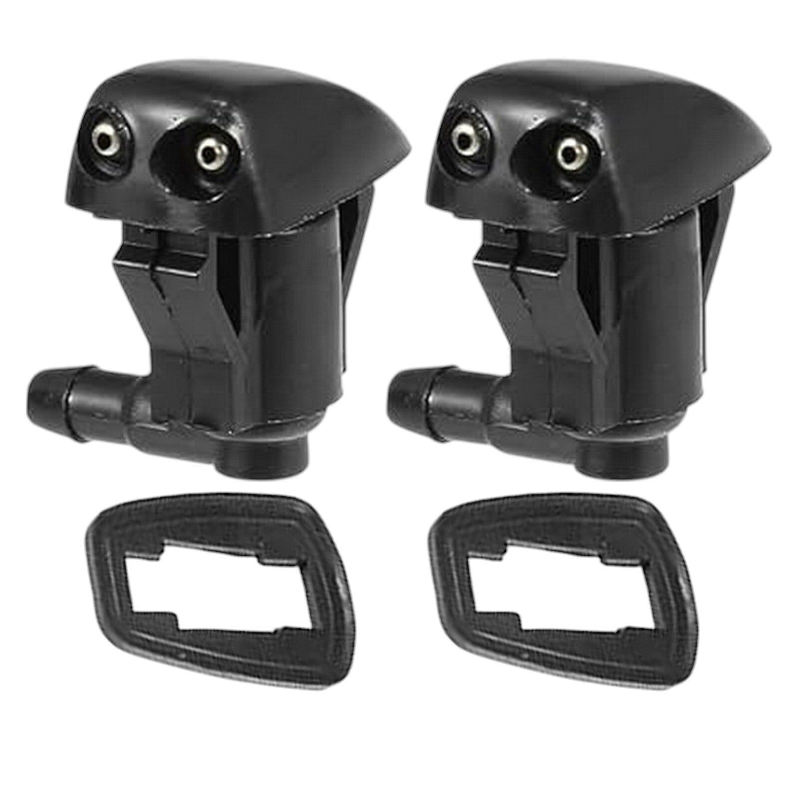 2 Windshield Washer Nozzle Dual Holess Front L/R Fits Toyota Corolla 1988-1997