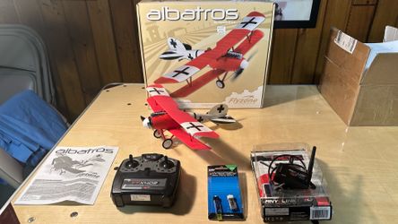 Flyzone ALBATROS RC Biplane & Tactic Anylink2
