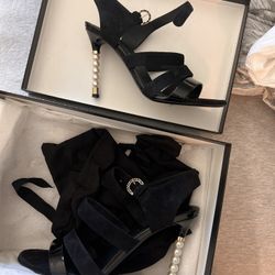 Chanel Sandals Valentino Slides And Valentino Wedges