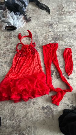 GIRLS DEVIL HALLOWEEN COSTUME