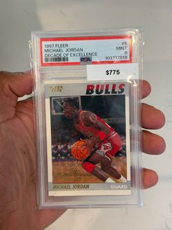 1997 Fleer Decade of Excellence Michael Jordan #5