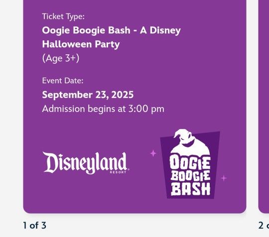 Oogie boogie Bash