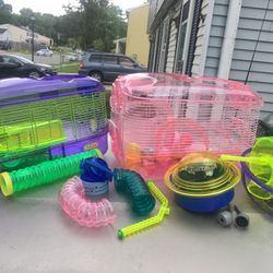 Nice Durable Cages And Accessories Everything For $25 Firm