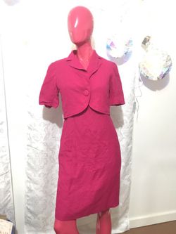 Pink set dress size 2 pencil dress