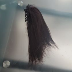 Hair Extensions Claw Clip Short Ponytail Extensions Natural Black Synthetic New