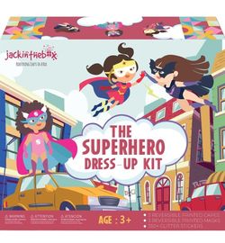 Jackinthebox - The Superhero Dress-Up Kit - Ages 3+ - Brand New!!