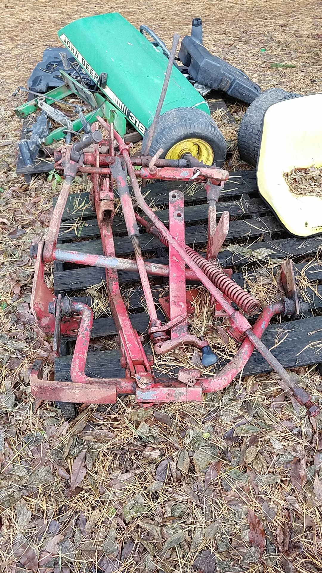 Fast hitch for a Farmall Cub lo-boy