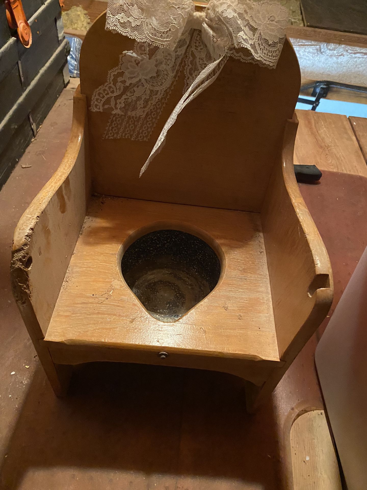 Antique Potty Chair