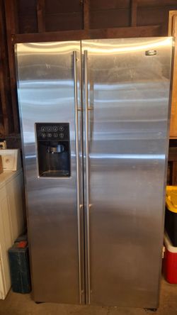 Stainless Steel Side-by-Side Refrigerator