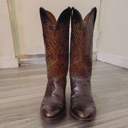 Lucchese Boots Dark Brown 81/2