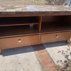 Free Entertainment Stand & End Table