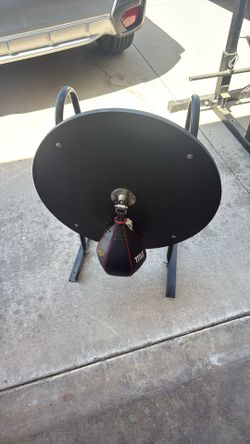 Boxing Speed Bag W/ Adjustable Platform