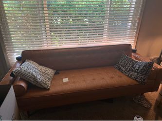 Wayfair Faux Leather Couch