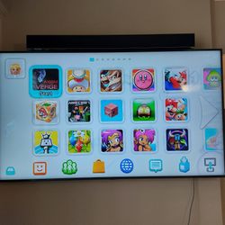 Nintendo Wii U M0DD3D With Several Games 