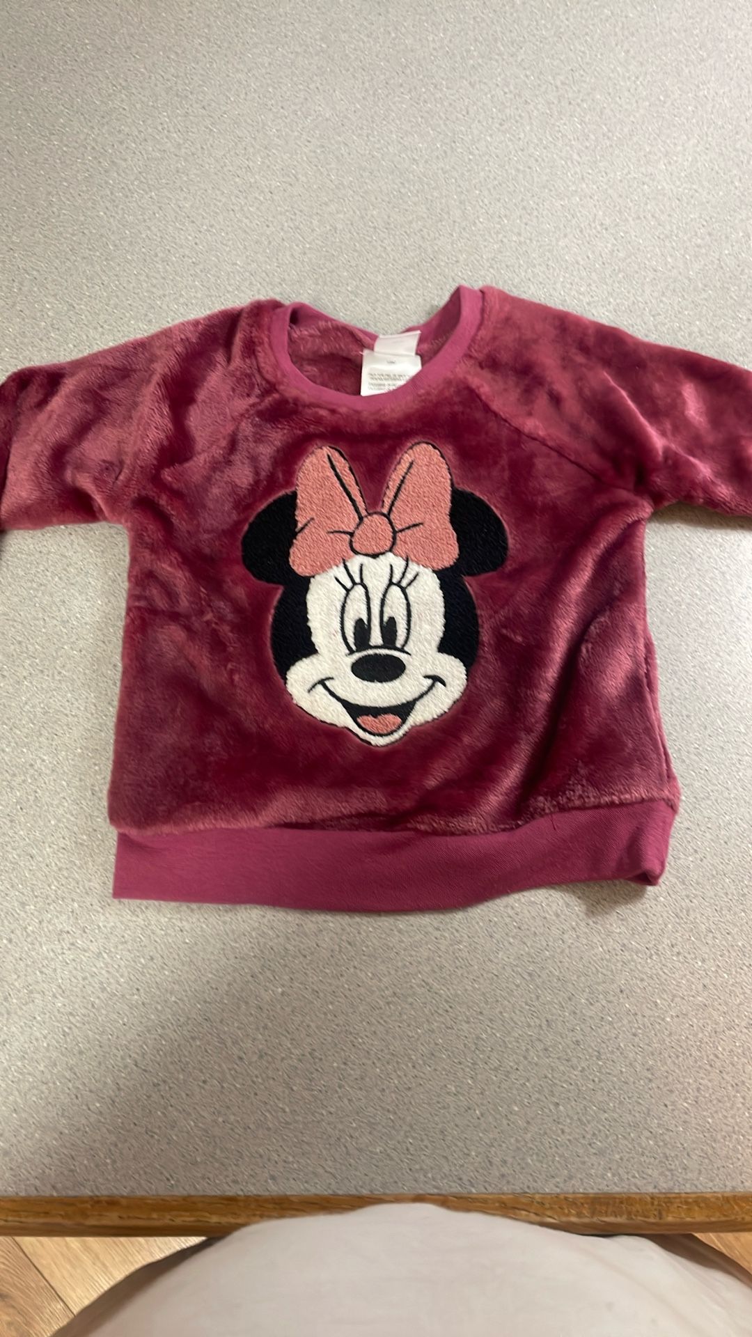 Disney Baby Minnie Mouse Sweatshirt – Size 18M