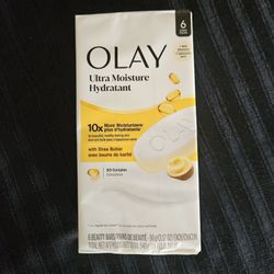 $5 Each (2 Availalable) Olay Ultra Moisture With Shea Butter Bar Soap Six Pack