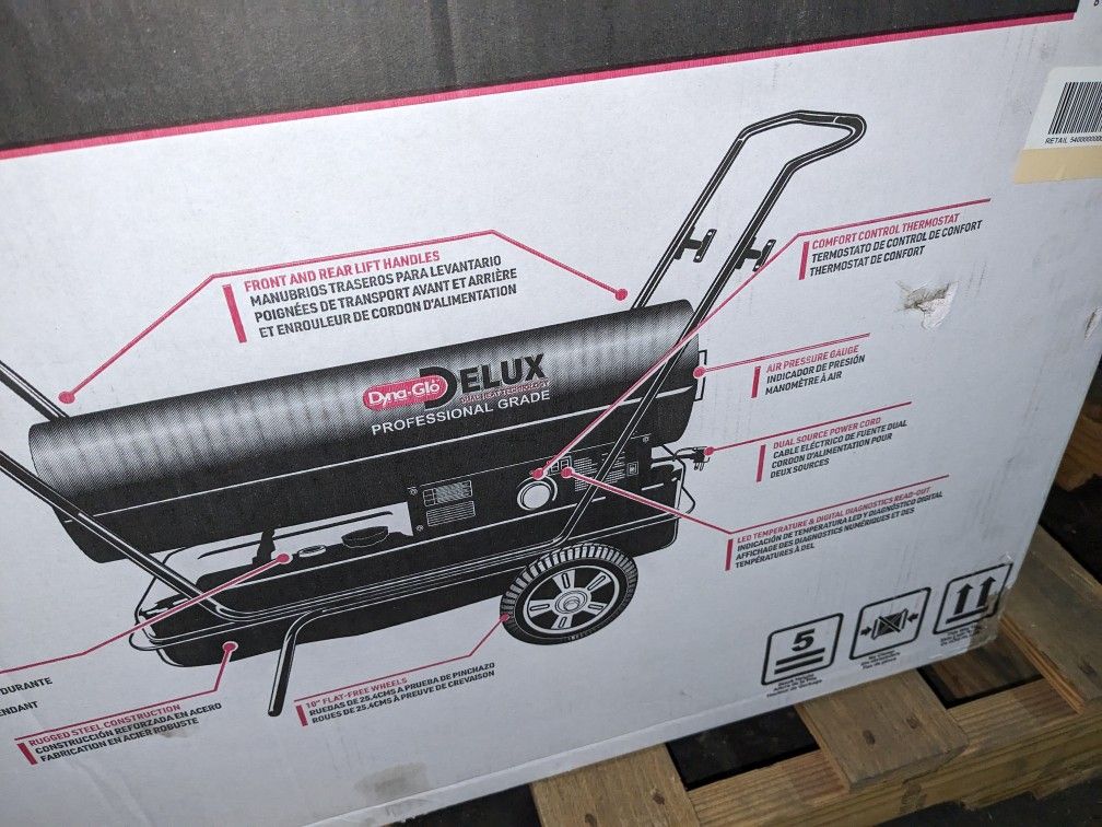 Dyna-Glo Delux Kerosene Forced Air Heater 